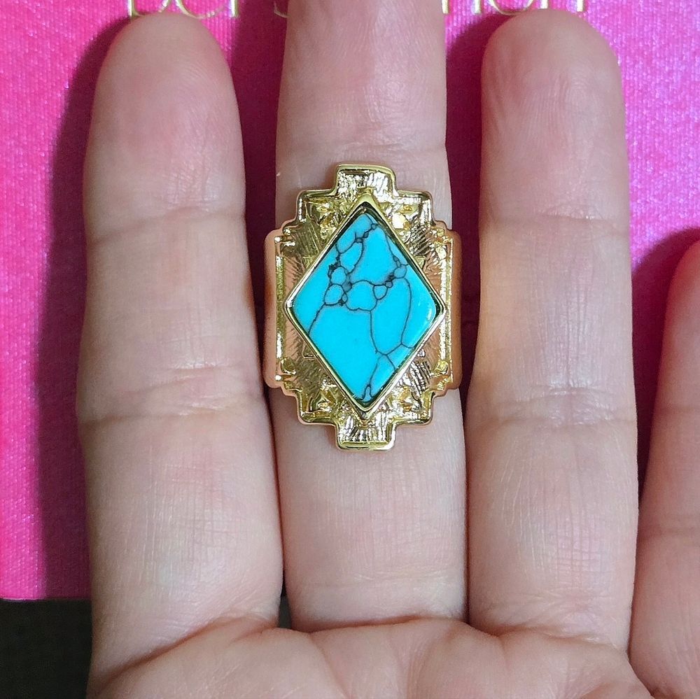 Persimmon Turquoise🩵 Statement Ring💍 - NWT